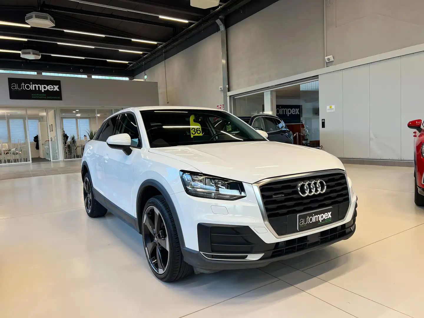 Audi Q2 2.0 tdi Business quattro 150cv s-tronic 19" Weiß - 1
