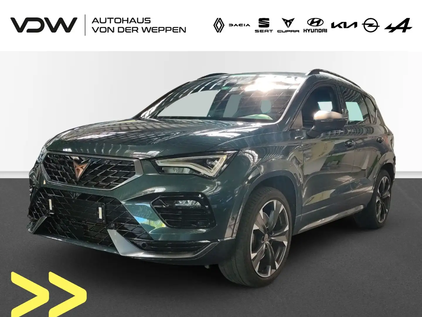 CUPRA Ateca VZ 4Drive Klima Navi Rückfahrkamera Grün - 1