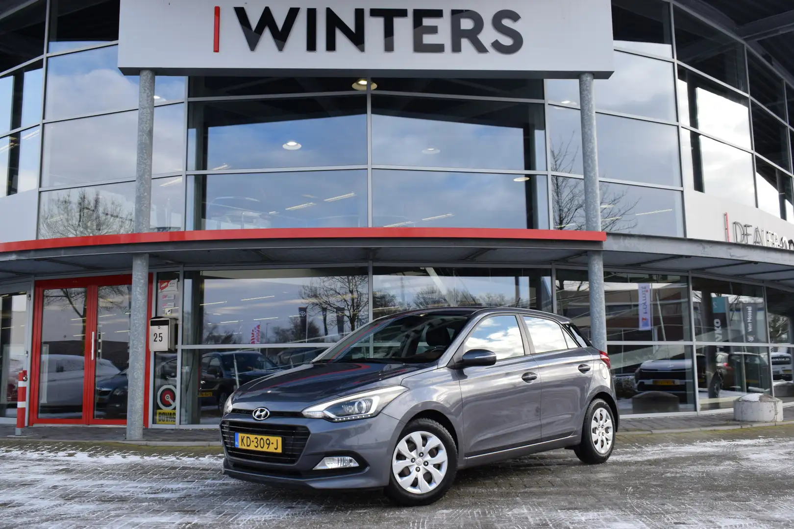 Hyundai i20 1.0 T-GDI i-Motion | Airco | Bluetooth | Parkeerse Grau - 1
