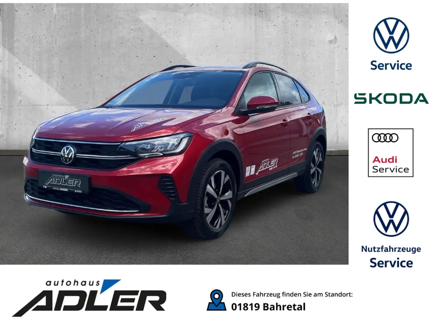 Volkswagen Taigo Life 1.0 TSI Digitales Cockpit LED Apple CarPlay A Rood - 1