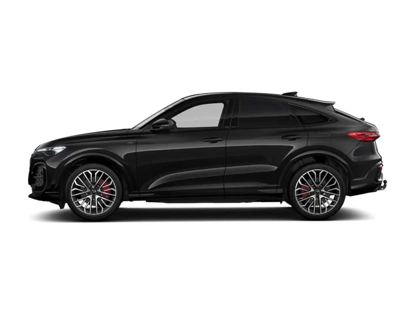 Audi Q5 Sportback S edition Competition 2.0 e-hybrid 270 k Zwart - 2