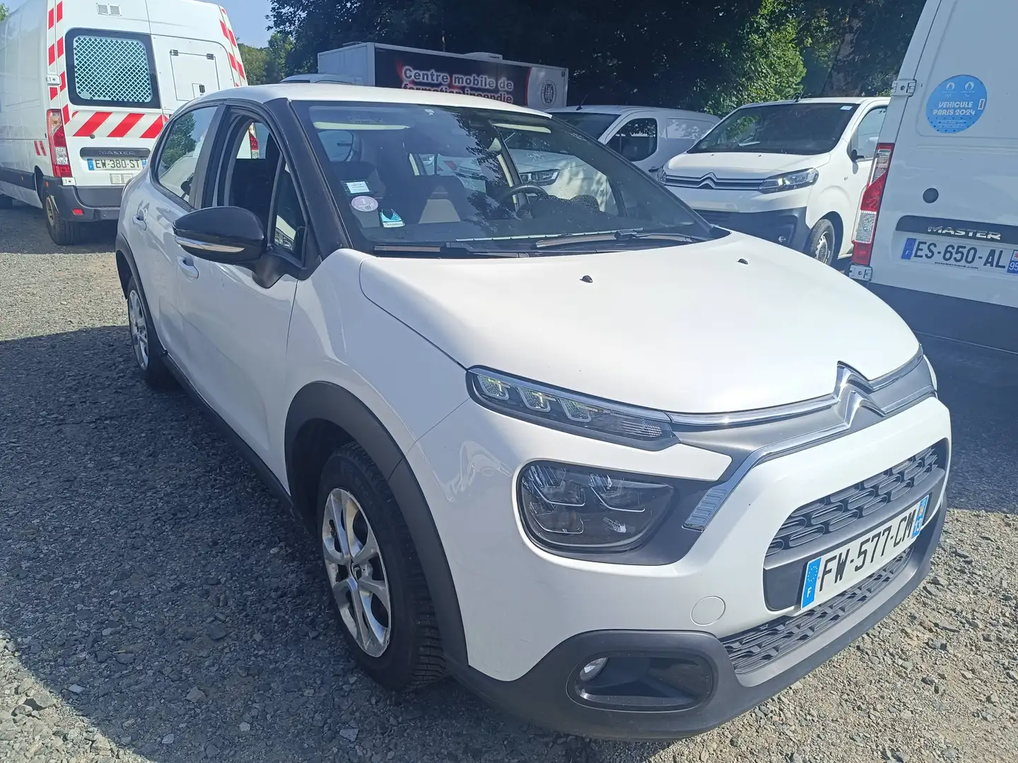 Citroen C3 83ch Feel Business MOTEUR NEUF Weiß - 1