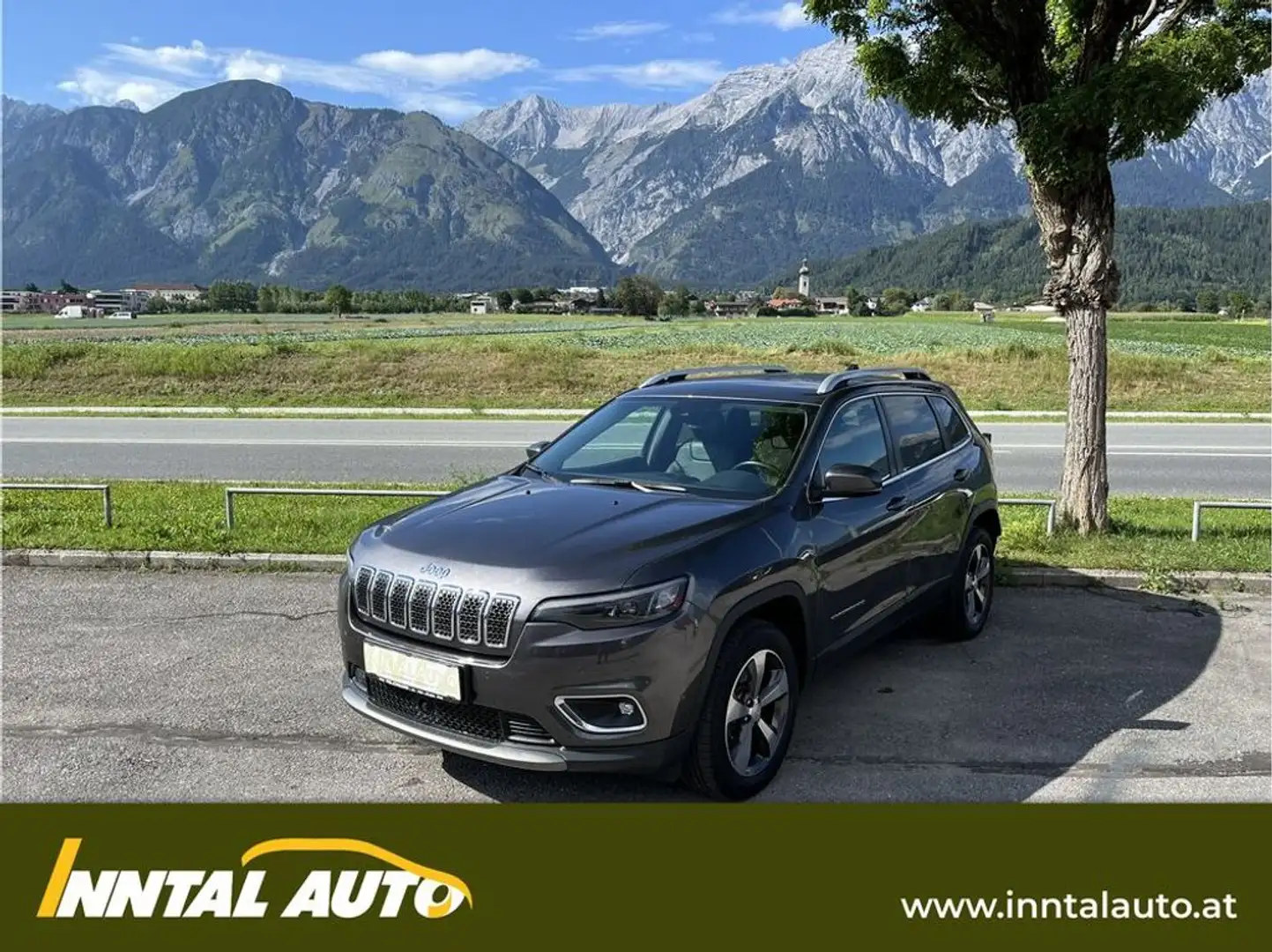 Jeep Cherokee *ALLRAD, LEDER, AHK* Grau - 1