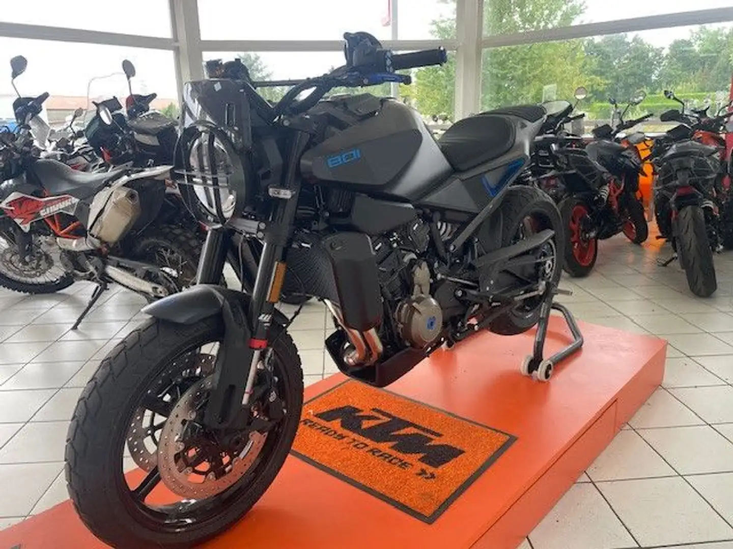 Husqvarna 801 Svartpilen Blue -Edition Чёрный - 1