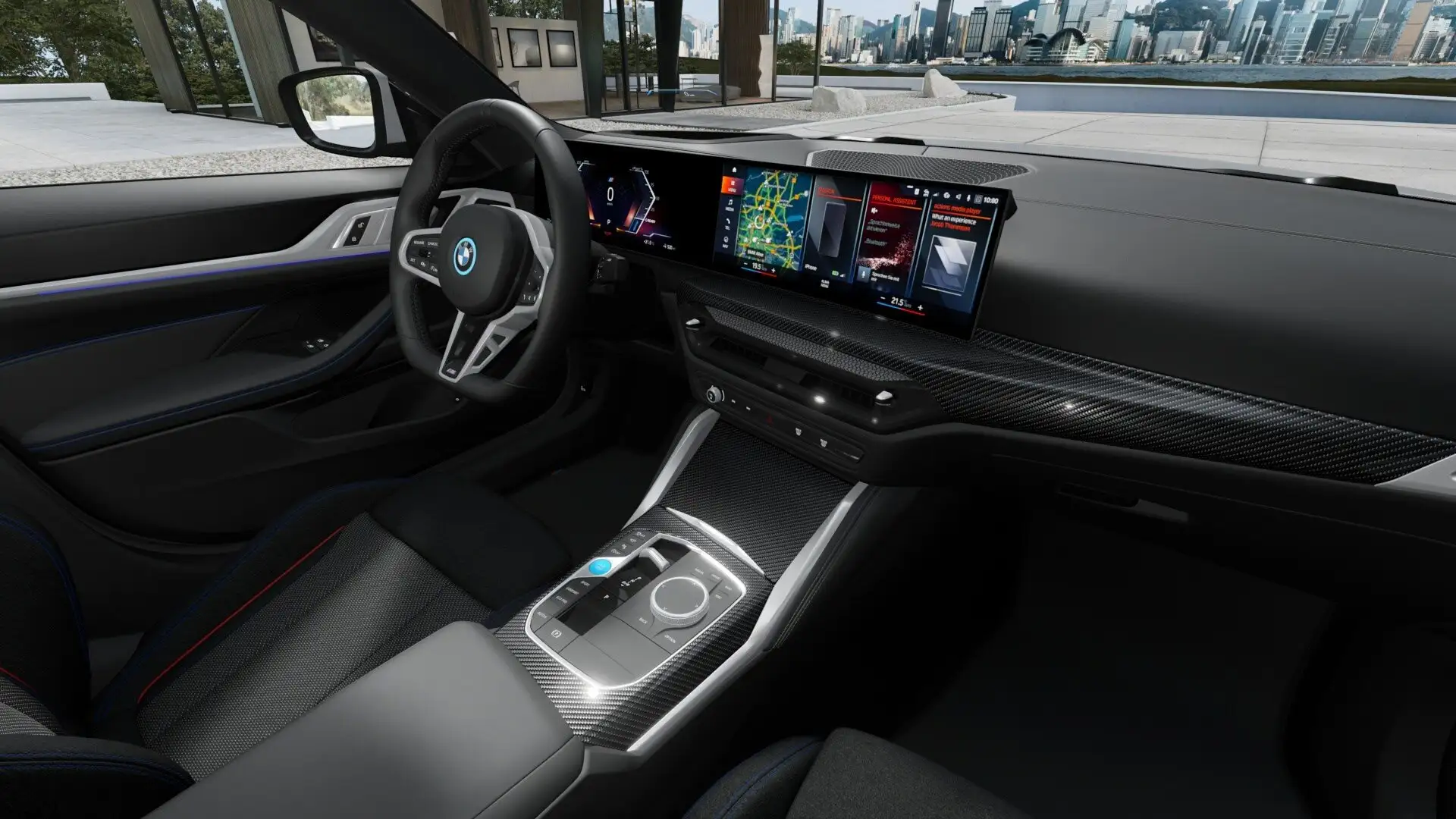 BMW i4 eDrive40 M Sport || Stop&Go 360°Kamera Grau - 2