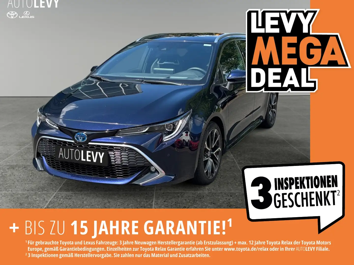 Toyota Corolla 2.0 Hybrid TS Lounge *CARPLAY*AA*KAMERA* Blue - 1