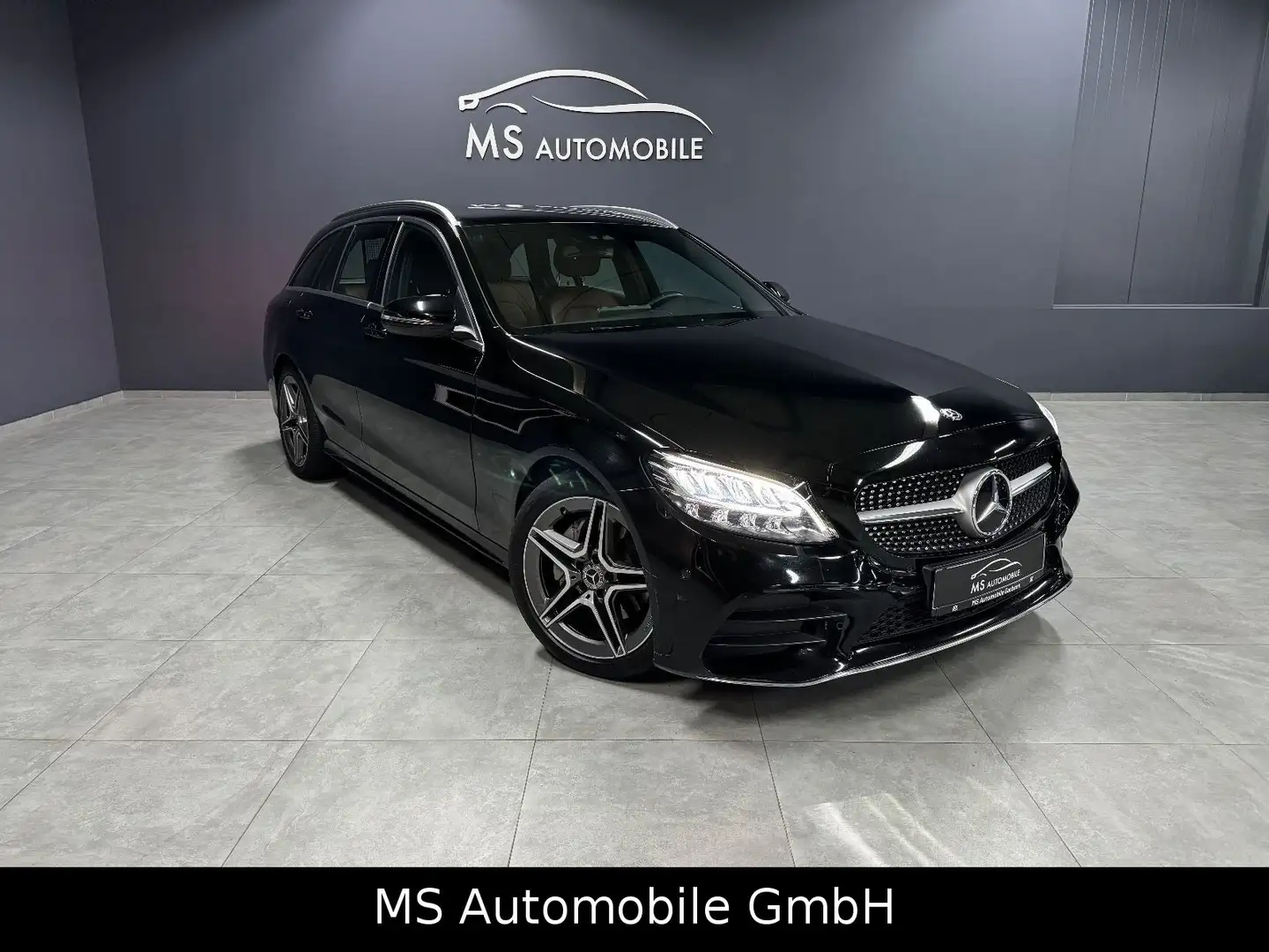 Mercedes-Benz C 220 d T Modell AMG Line Volleder /LED / MwSt Nero - 1