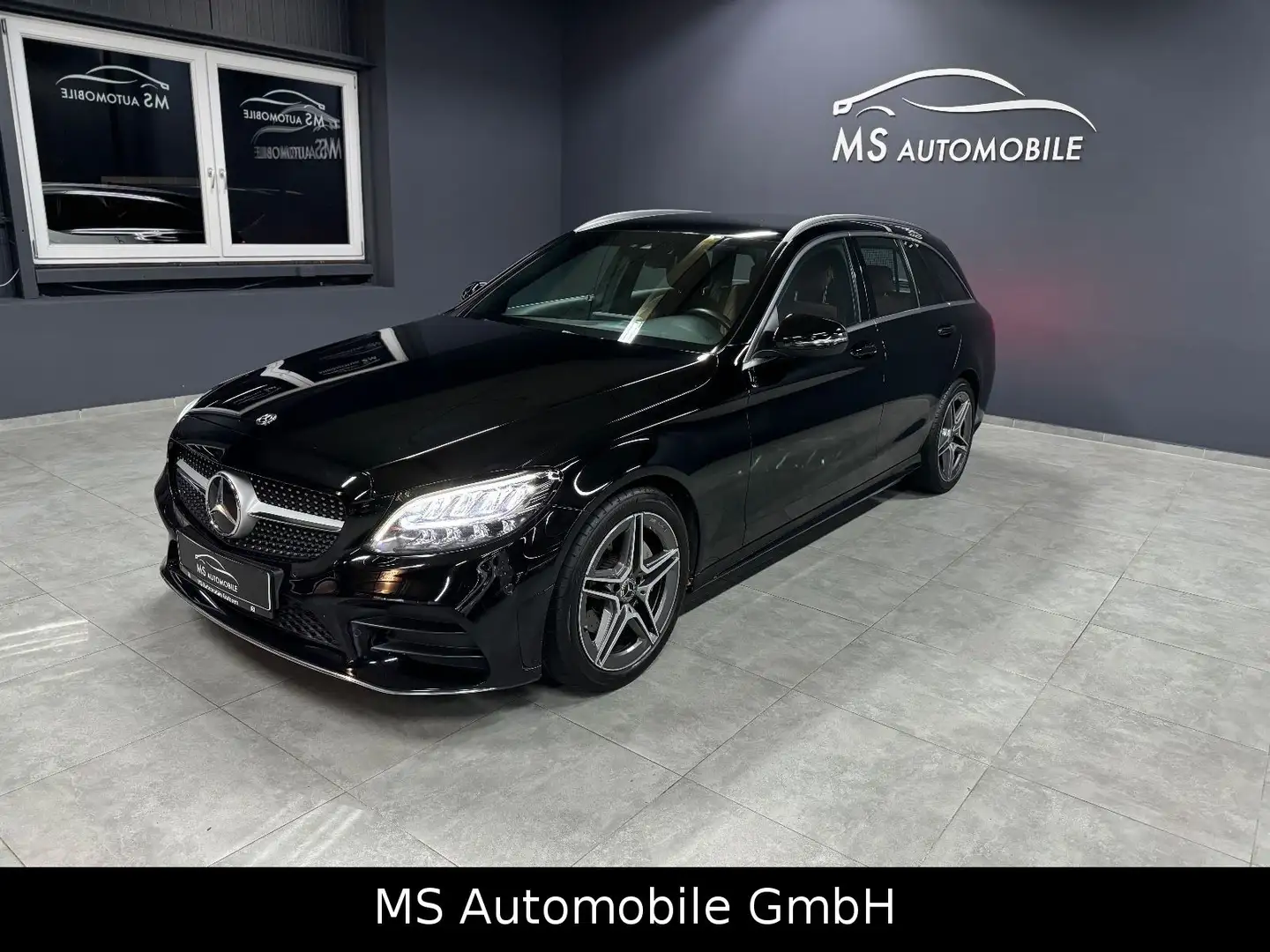 Mercedes-Benz C 220 d T Modell AMG Line Volleder /LED / MwSt Nero - 2