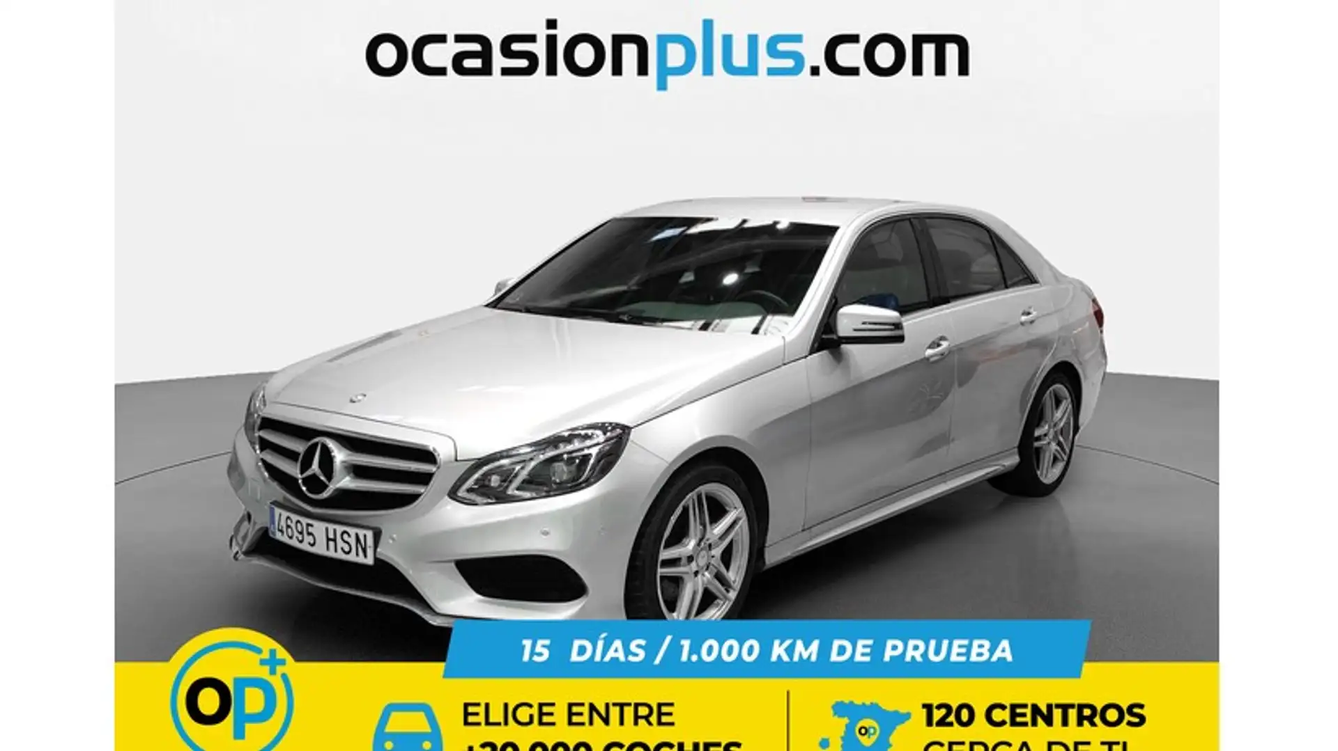 Mercedes-Benz E 220 220CDI BE Avantgarde 7G Plus Argent - 1