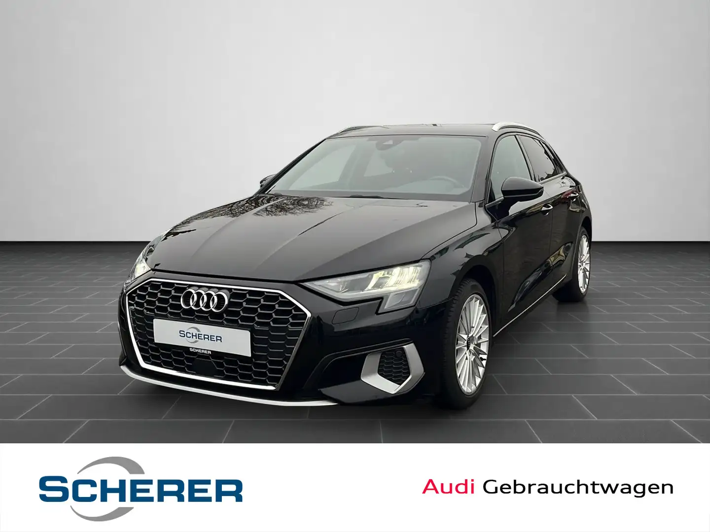 Audi A3 30 TFSI advanced MHEV GRA, PDC, SHZ Schwarz - 1