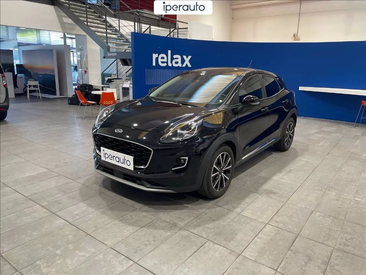 Ford Puma 1.0 ecoboost h titanium s&s 125cv aut.PARKING PACK Noir - 1