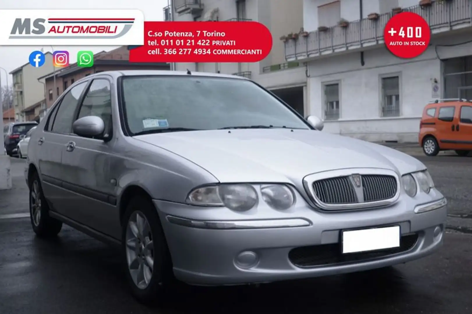 Rover 45 Rover 45 2.0i TD cat 5 porte Club Unicoproprietar Plateado - 1