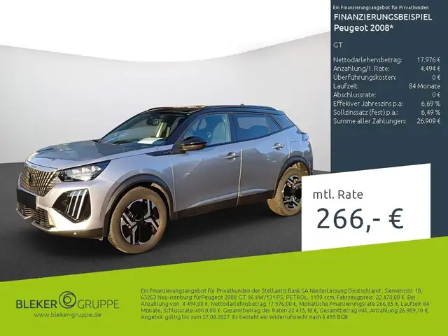 2024 Peugeot 2008 in Grey for sale