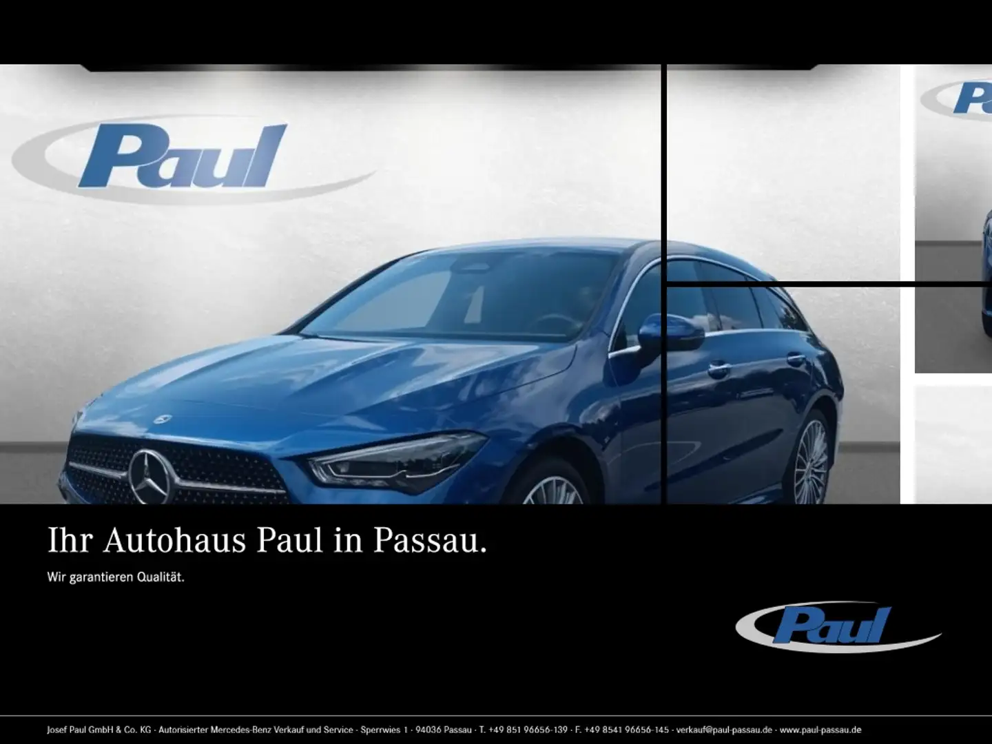 Mercedes-Benz CLA 250 e Shooting Brake SpurW W-Paket S-Sitz Blau - 1