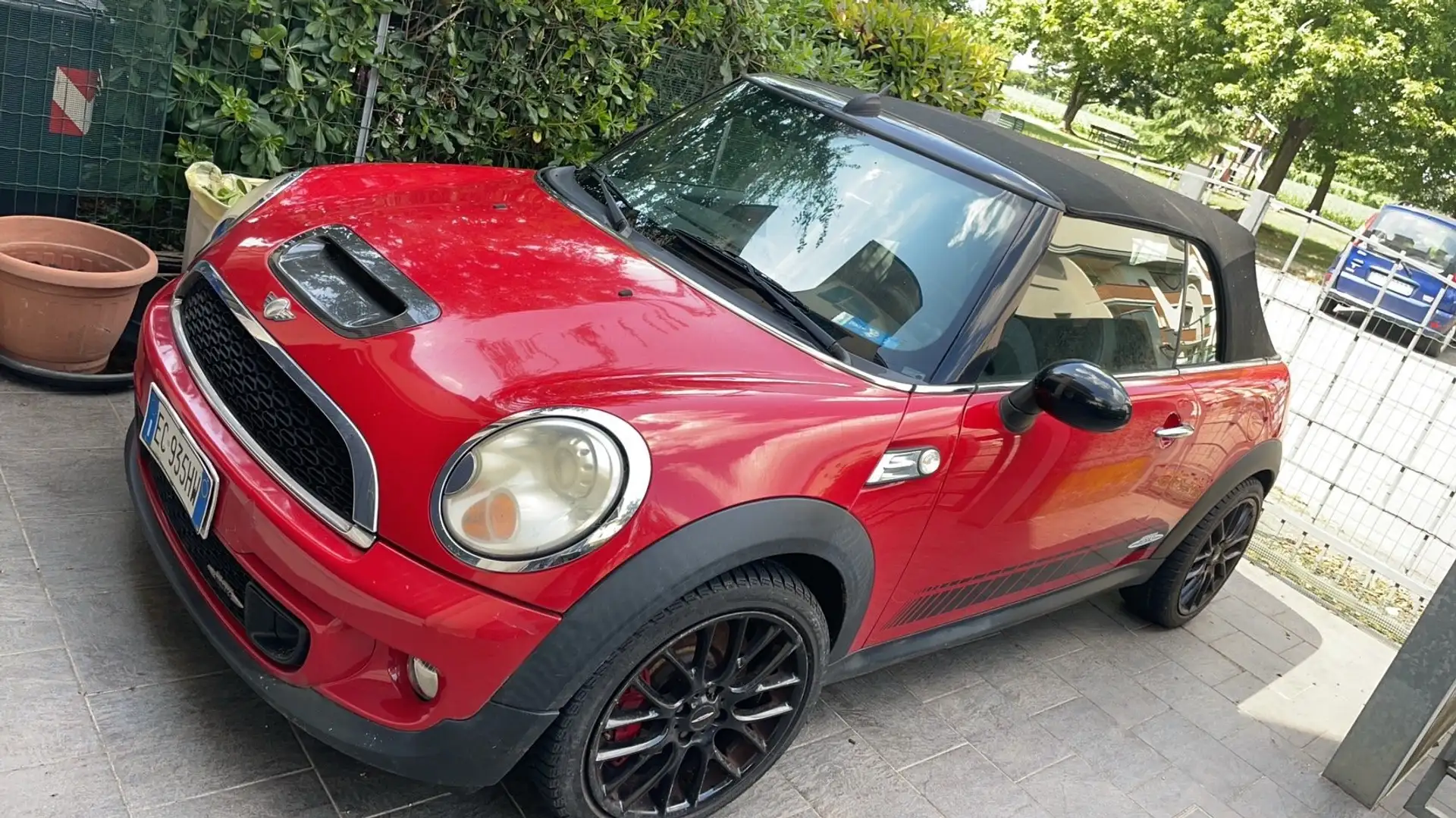 MINI John Cooper Works Cabrio Mini III R57 2007 Cabrio 1.6 FL Rosso - 2