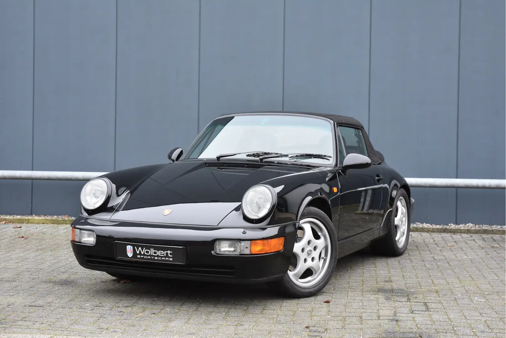 Porsche 964 964 Carrera 2 Cabrio Noir - 1