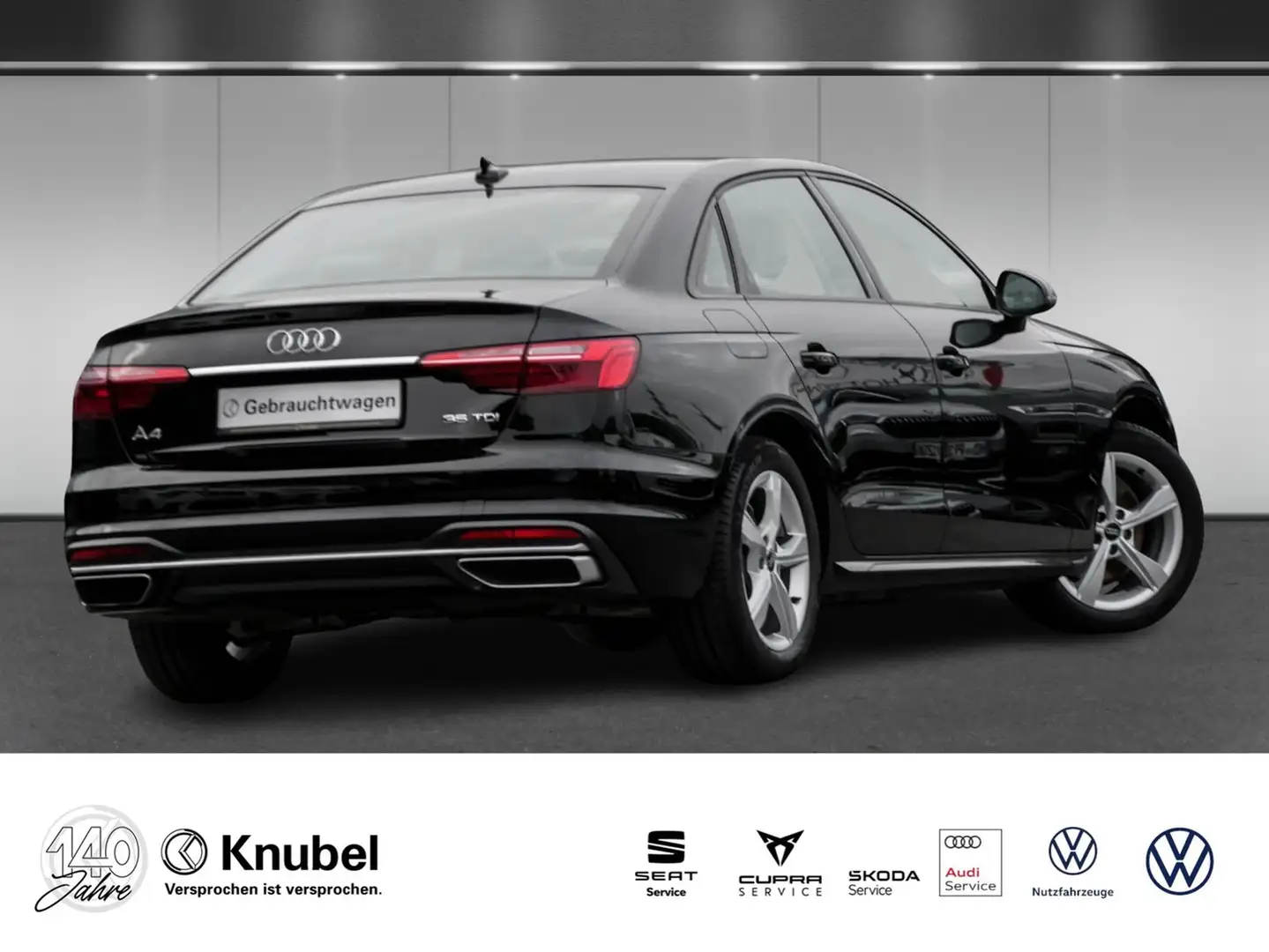 Audi A4 advanced 35 TDI S tronic Nav+ AHK LED eKlappe S... Schwarz - 2