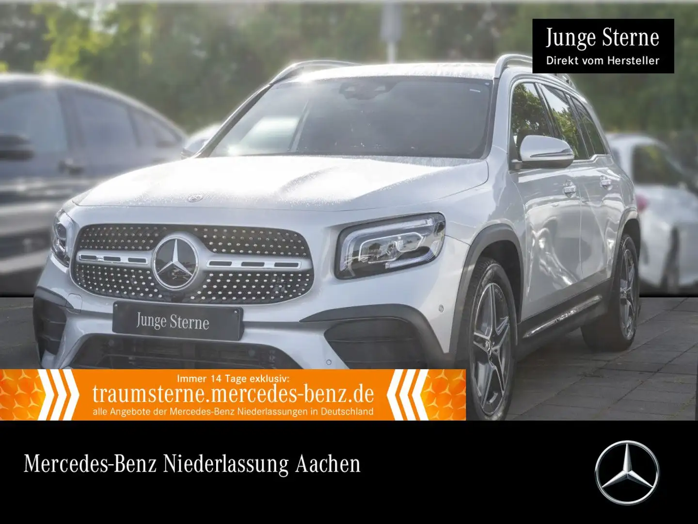 Mercedes-Benz GLB 180 AMG+LED+KAMERA+7G Plateado - 1