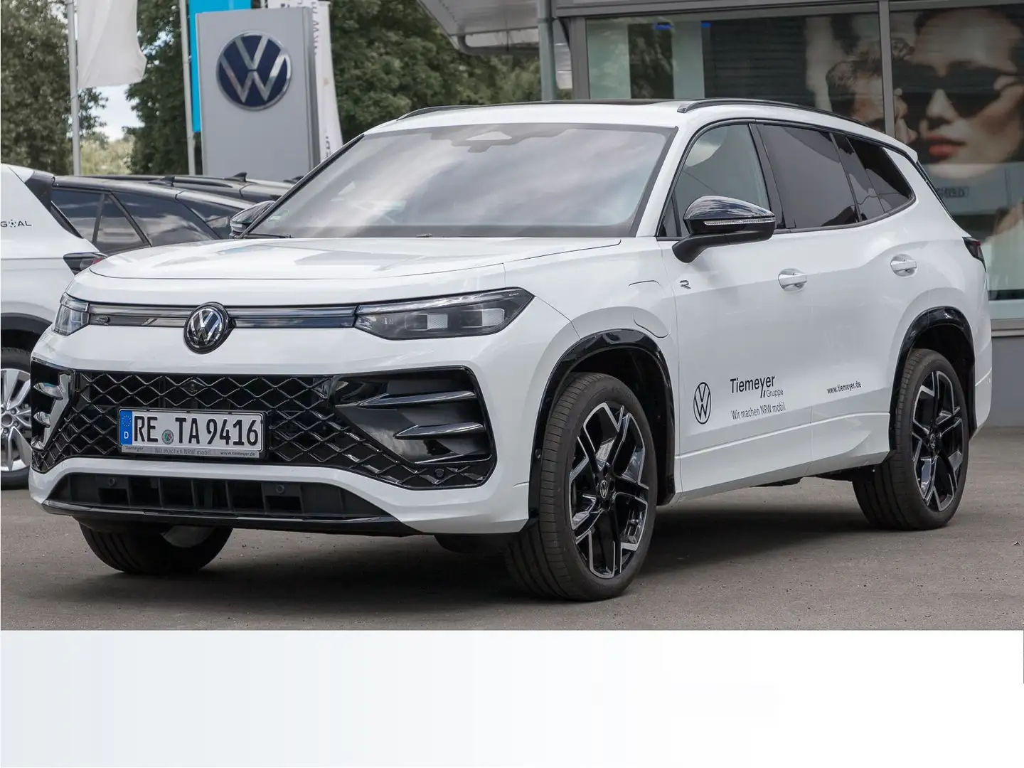 Volkswagen Tayron 1.5 eHybrid DSG R-LINE AREA VIEW PANO HAR Weiß - 2