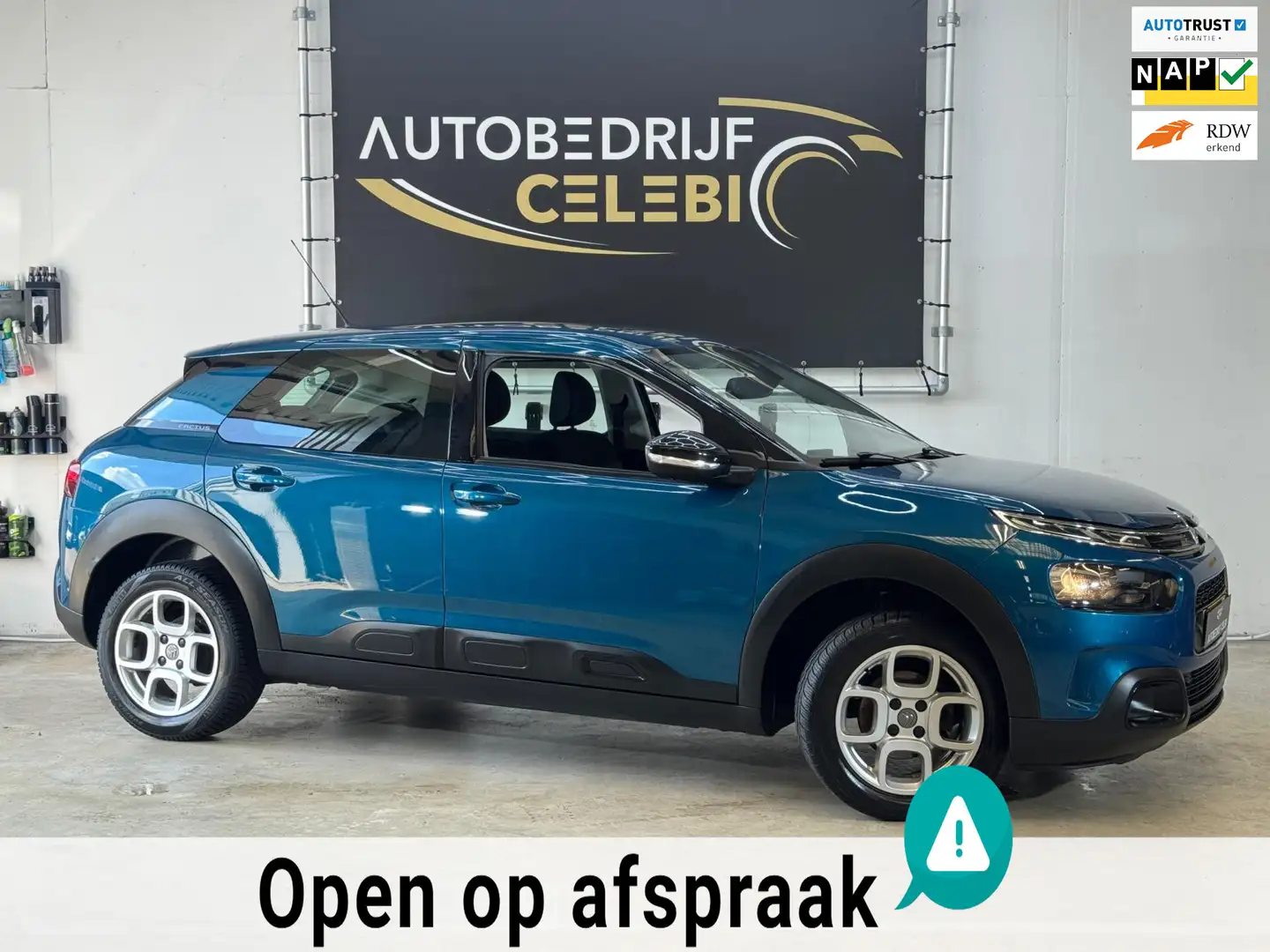 Citroen C4 Cactus 1.2 PureTech Business 2018 BLAUW Blauw - 1