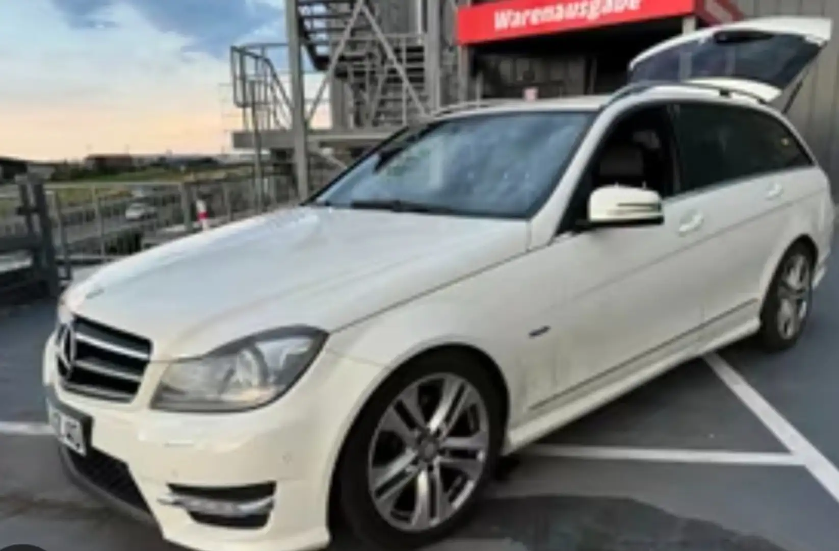 Mercedes-Benz C 220 Cdi 220 T Avantgarde Weiß - 2