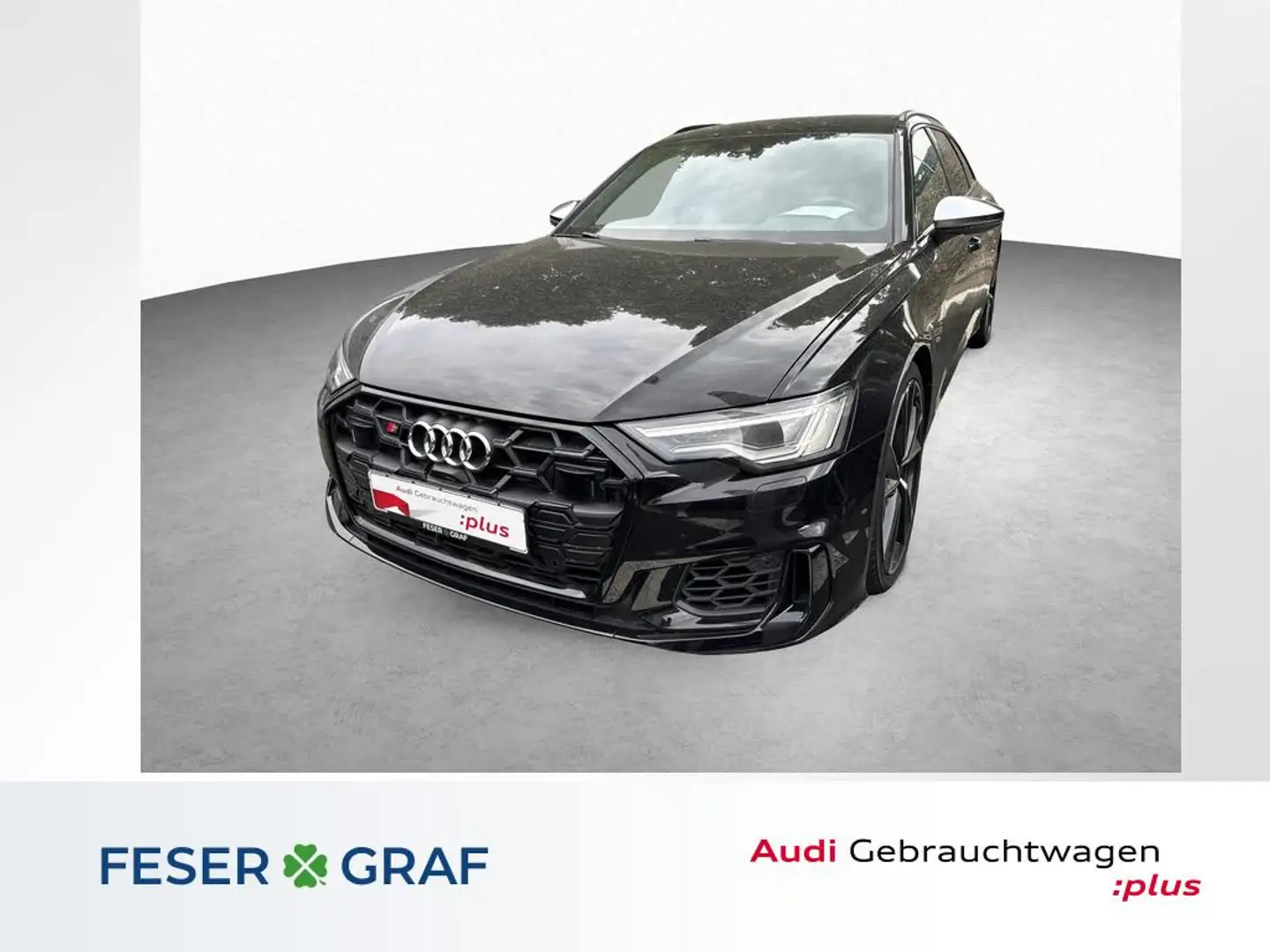 Audi S6 Avant TDI qu Matrix-S Sitze-ACC-B&O Schwarz - 1