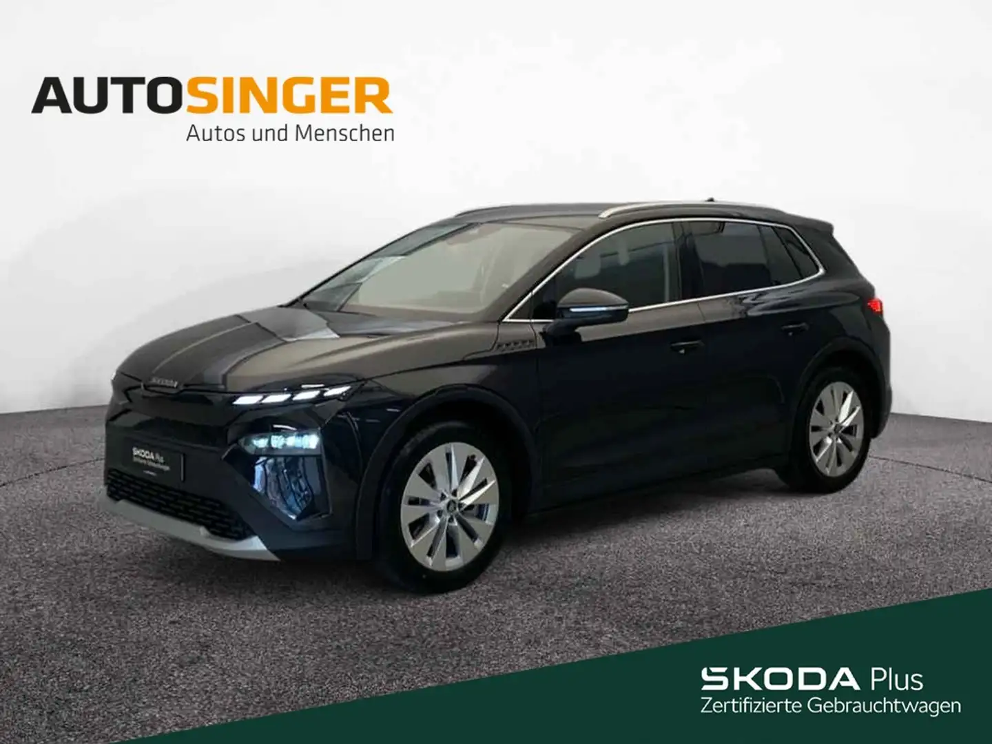 Skoda Elroq 85 *WÄRME*MATRIX*NAVI*AHK*ACC*R-CAM*SHZ* Schwarz - 1