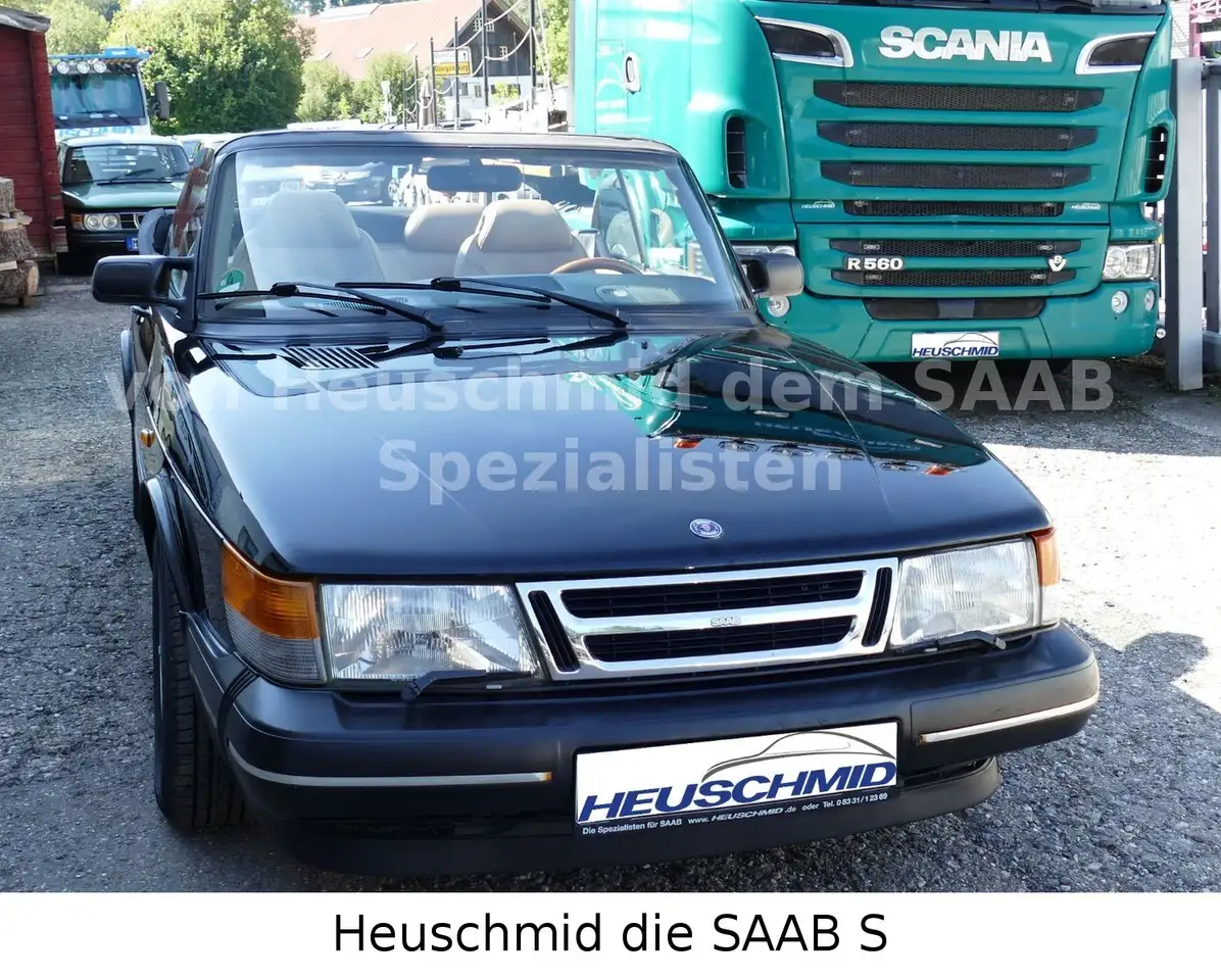 Saab 900 Turbo Cabrio kpl.Überholt Dach neu H zul., foto 5