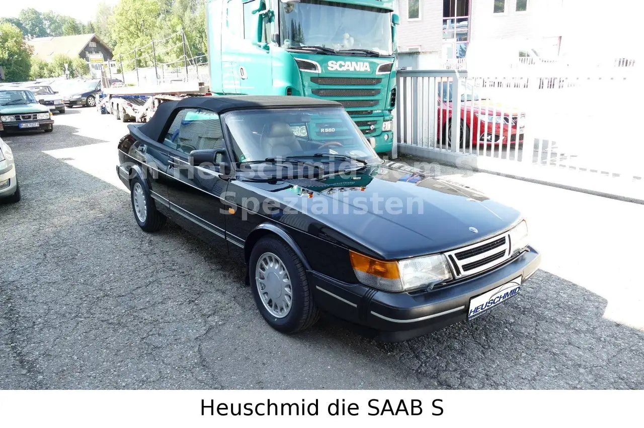 Saab 900 Turbo Cabrio kpl.Überholt Dach neu H zul., foto 8