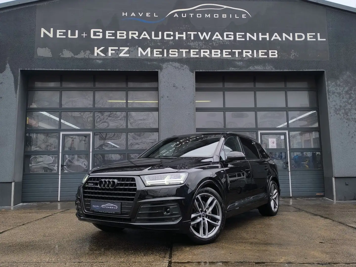 Audi Q7 3.0 TDI quattro | Bose| StdHzg| AZV| Luftf Negro - 2