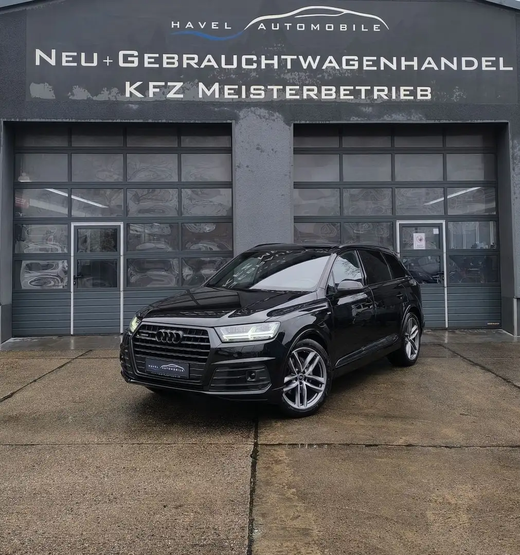 Audi Q7 3.0 TDI quattro | Bose| StdHzg| AZV| Luftf Negro - 1