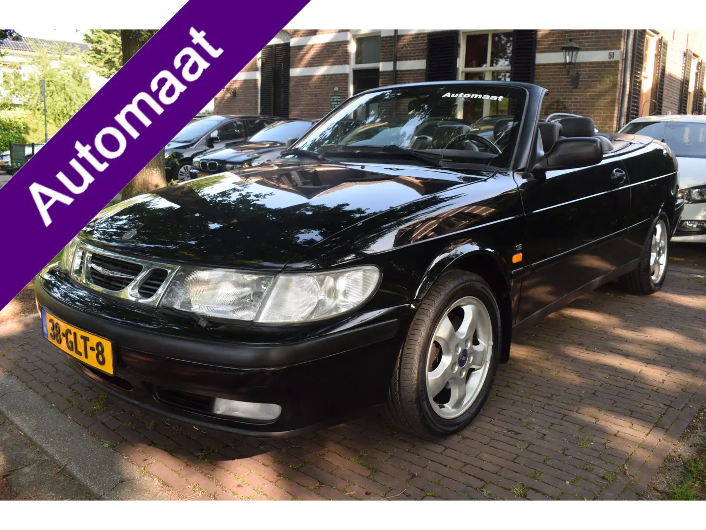 Saab 9-3 Cabrio 2.0T SE Automaat Top staat Zwart - 1
