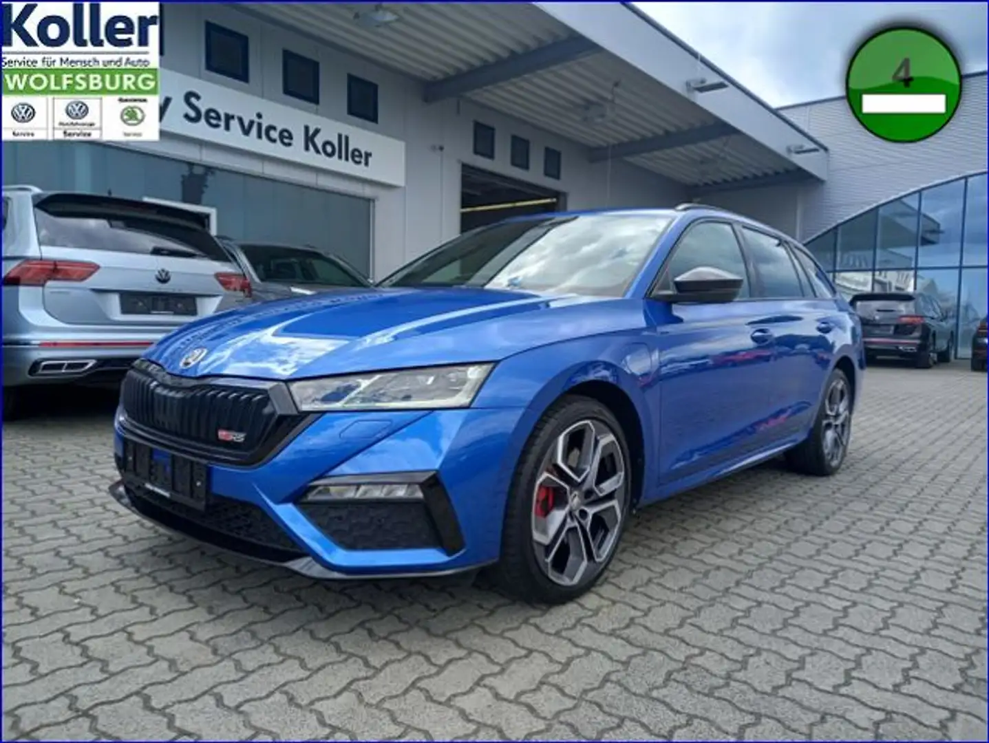 Skoda Octavia Combi RS iV Navi Kamera DCC ACC Matrix Blau - 2