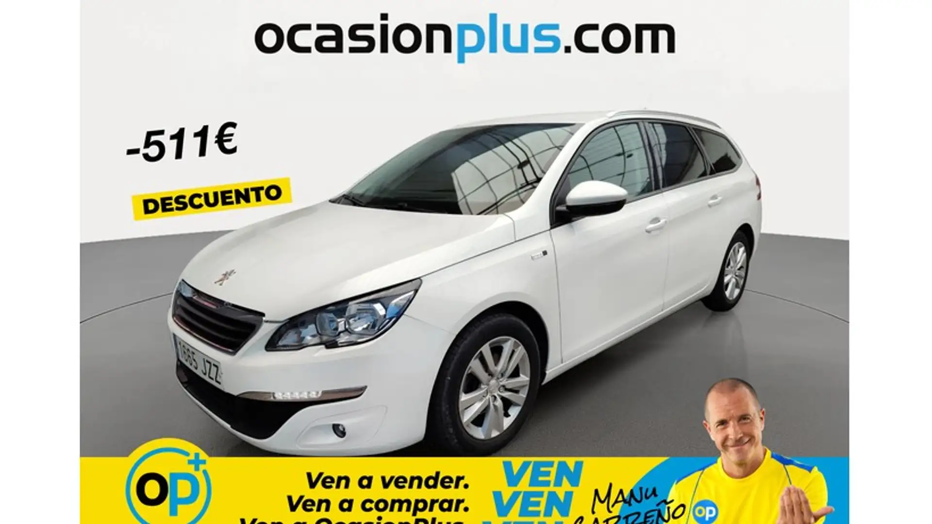 Peugeot 308 SW 1.2 PureTech S&S Style 130 Blanco - 1