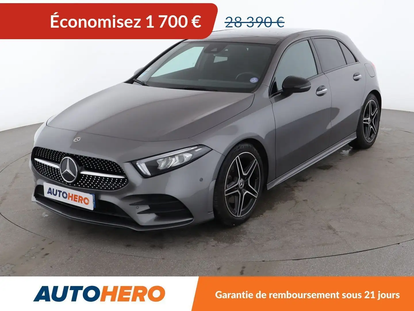 Mercedes-Benz A 200 200 AMG Line 7G-DCT Gris - 1