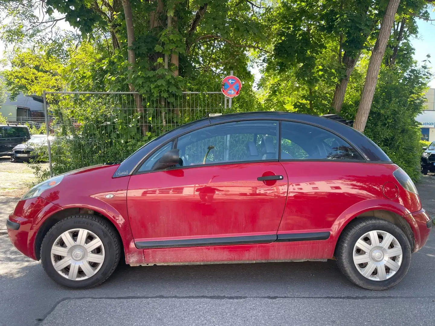 Citroen C3 Pluriel HDi 70 Style   Aus  1. Hand Rojo - 2