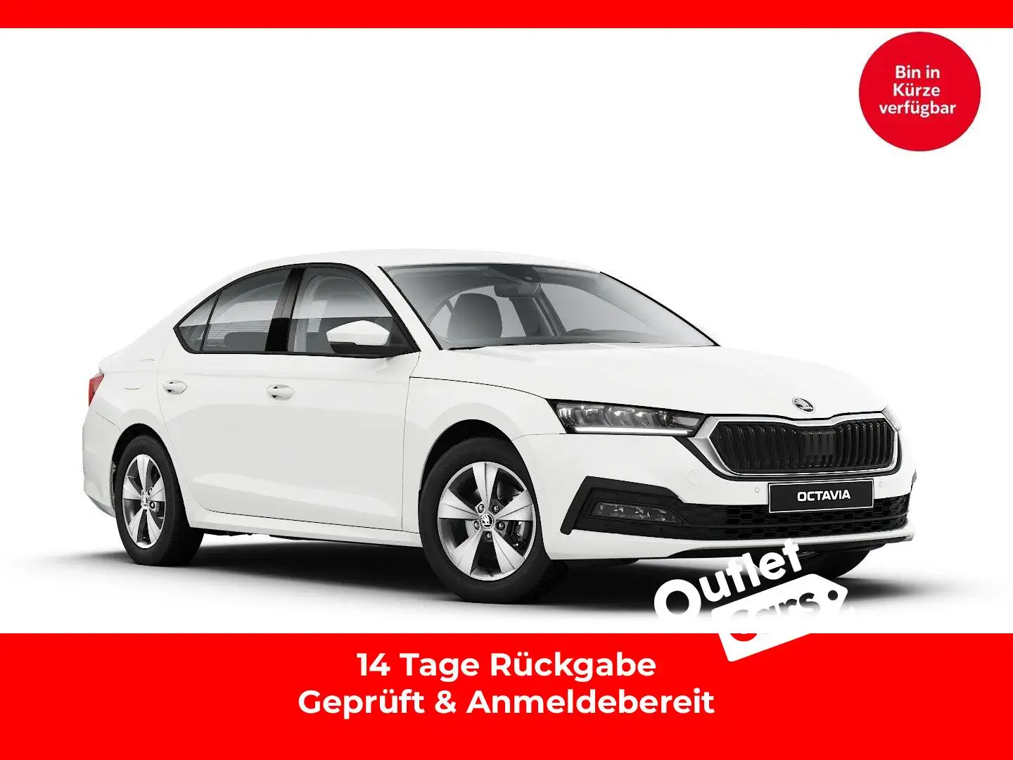 Skoda Octavia 2.0 TDI Amb. ASSIST+LED+TEMP+MEGAPREIS Weiß - 1