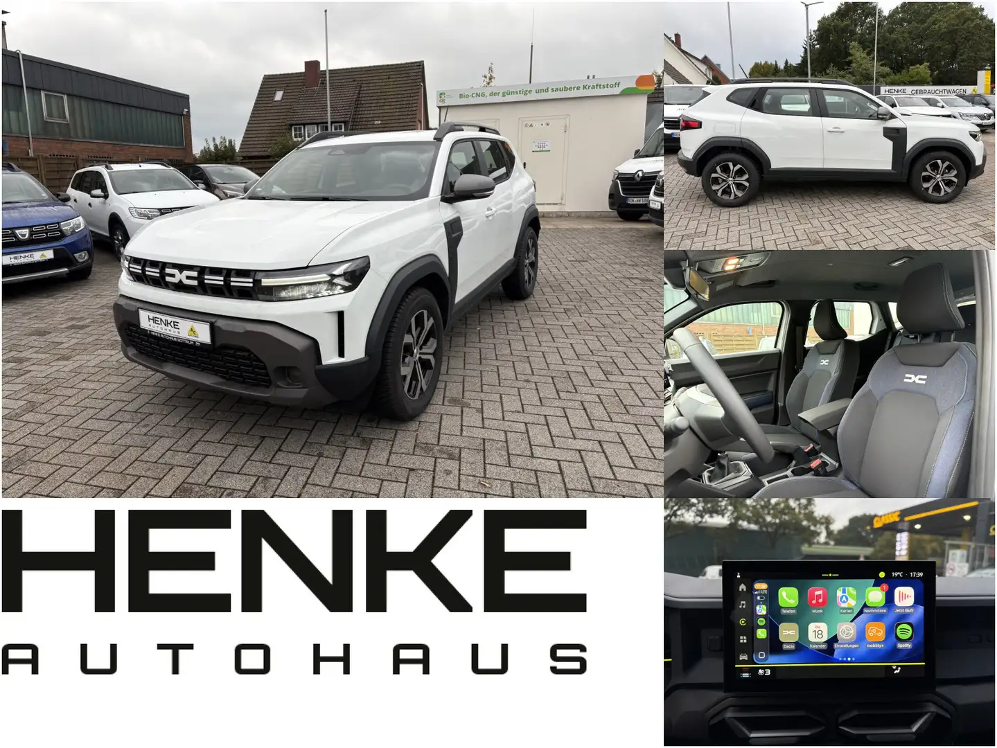 Dacia Duster III 1.2 TCe 130 Expression (EURO 6e) + GJR Weiß - 1