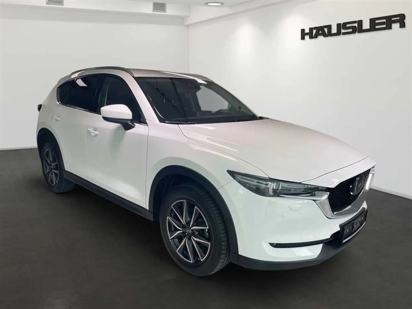 Mazda CX-5 Sports-Line 2.5 AWD Automatik AHK Leder Navi ACC Biały - 2