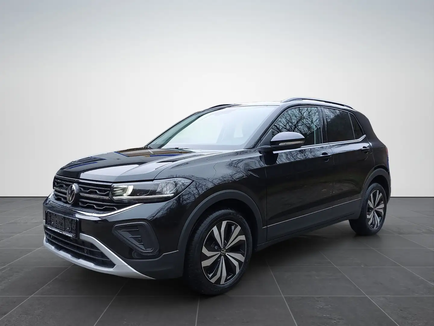 Volkswagen T-Cross Life 1.0 TSI 85kW 115PS DSG Automatik Anhängeku Schwarz - 1