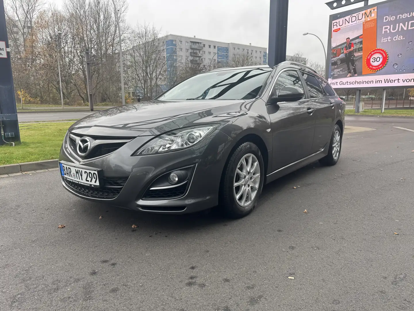 Mazda 6 2.2 Kombi SKYACTIV-D Sports-Line Grau - 2
