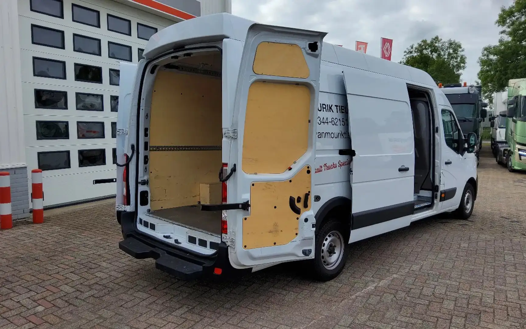 Renault Master 145.35 L4H3 RWD EL GESLOTEN - EURO 6 - VTG-28-K Wit - 2