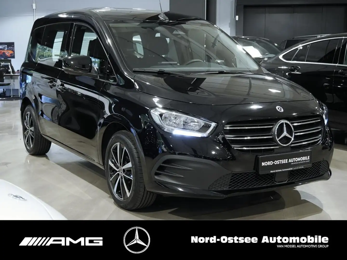 Mercedes-Benz T-Class T 180 D MBUX TEMPOMAT DAB LM-FELGEN Schwarz - 2