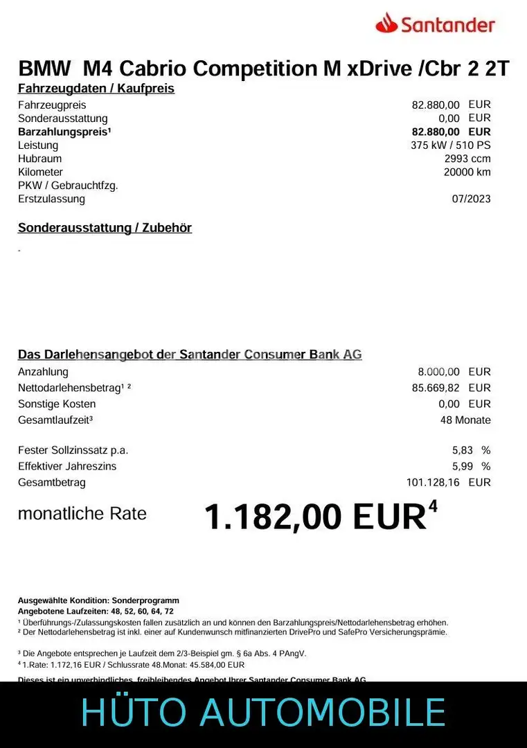 BMW M4 Competition MATTLACK H&K HUD Innovationspak Weiß - 2