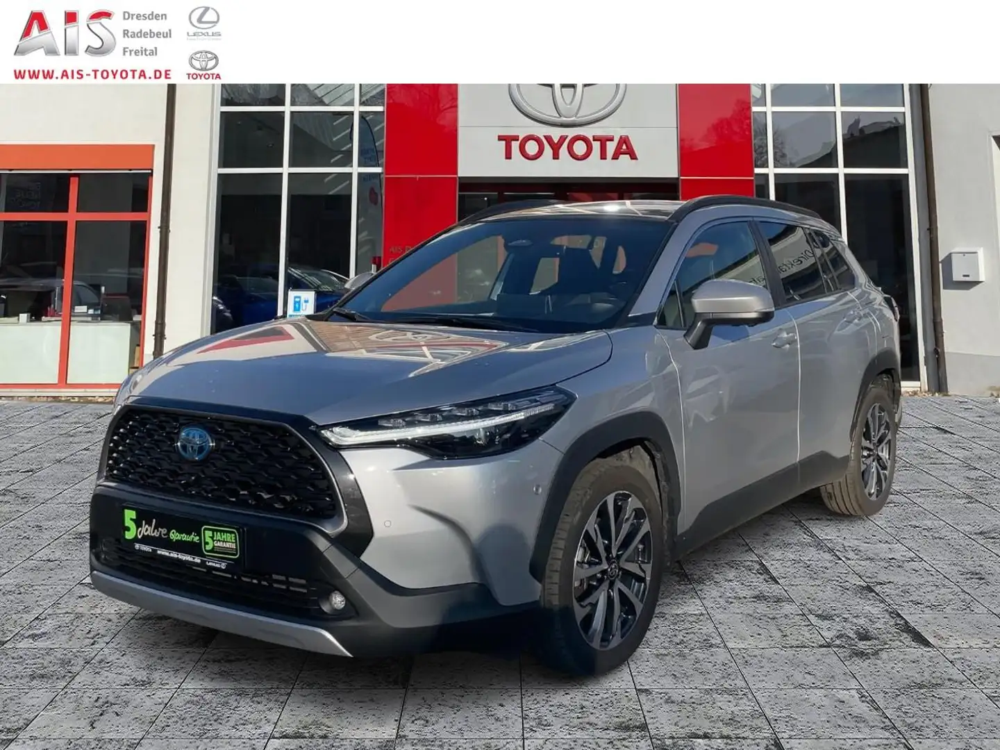 Toyota Corolla Cross 2.0 Hybrid FWD Lounge Leder, Pano Argent - 2