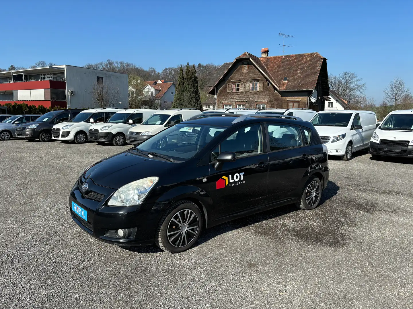 Toyota Corolla Verso 2,2 D-4D *Klima, Tempomat* Zwart - 1