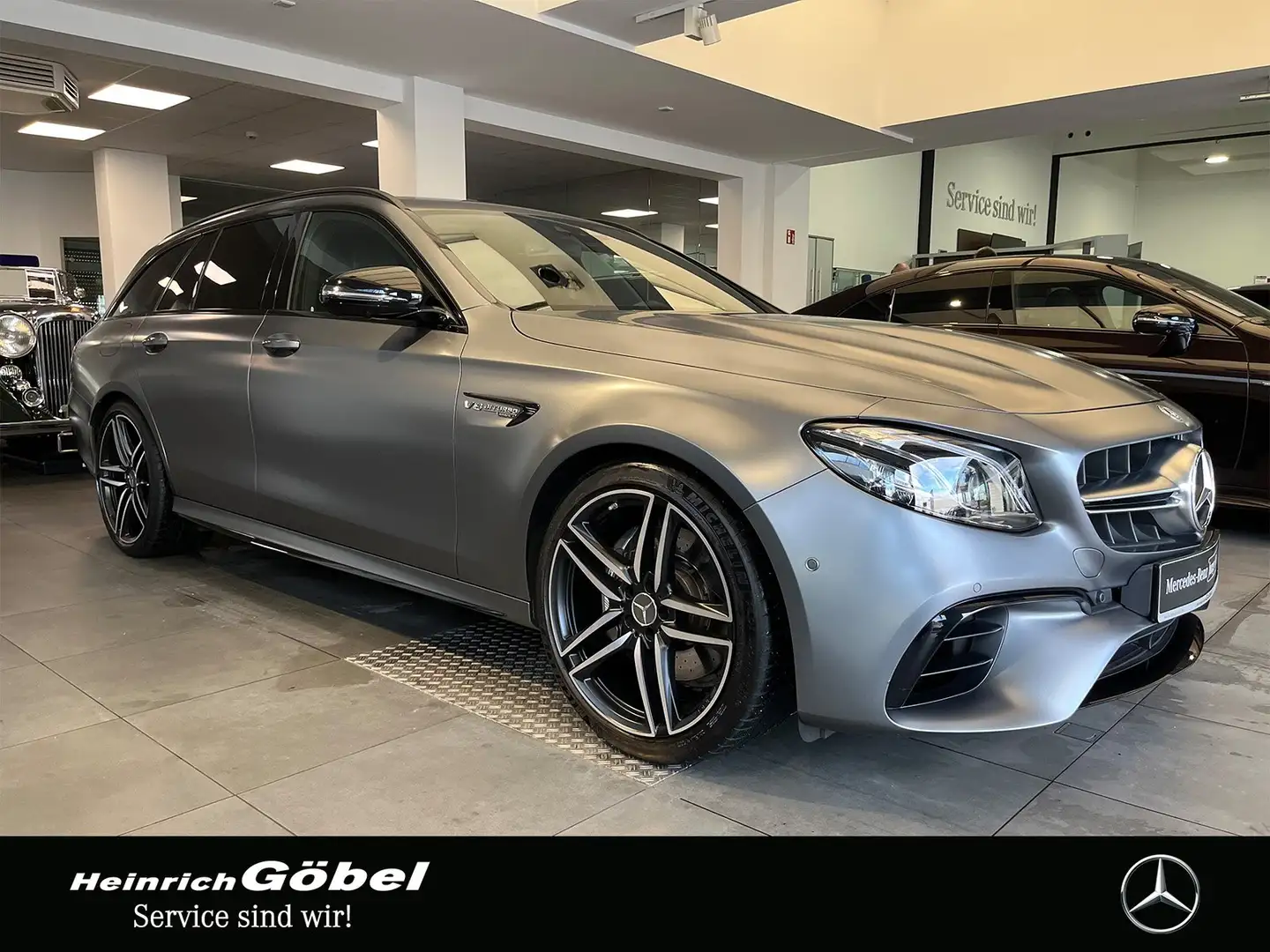 Mercedes-Benz E 63 AMG E 63 4M PAGA+MULTIBEAM+BURMESTER+HUD+AHK+STANDHZ siva - 2