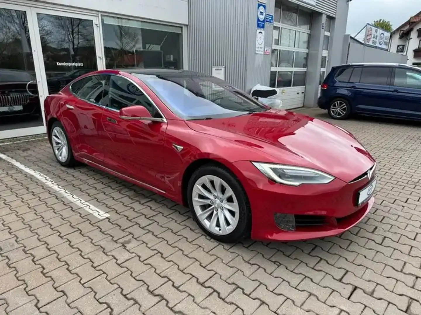 Tesla Model S Model S 60 SUPERCHARGER FREE A VITA Rosso - 2