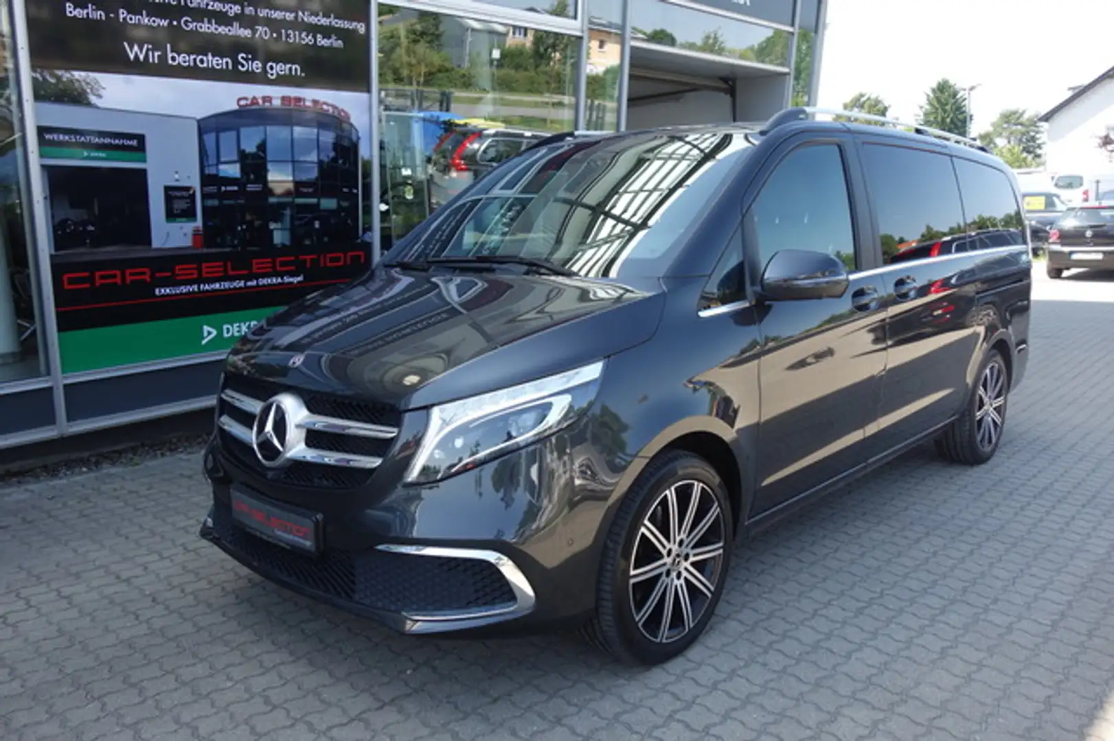 Mercedes-Benz V 300 d Avantgarde Lang 3eTÜR/ACC/AHK/MBUX/eSITZE Grau - 1