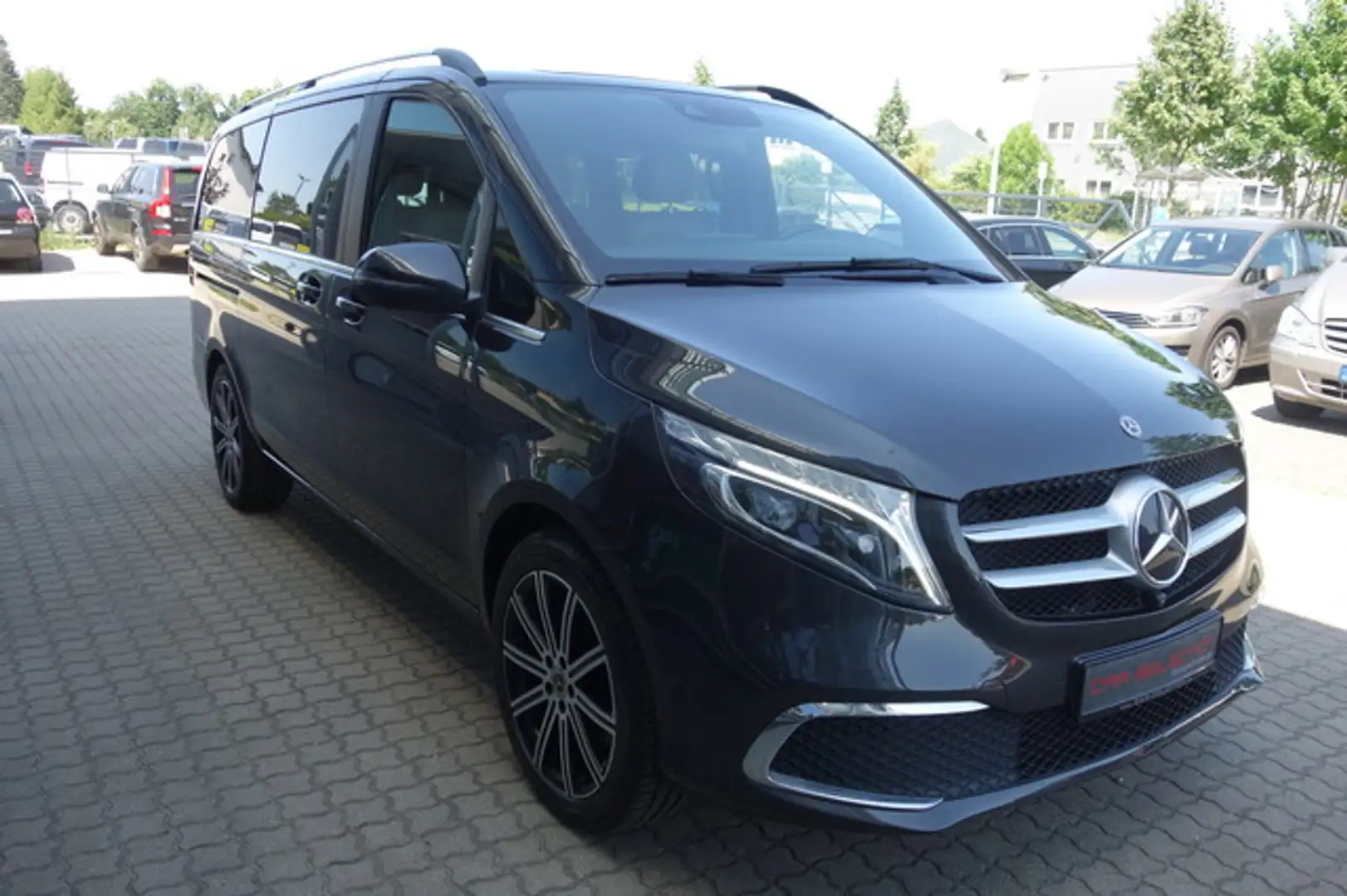 Mercedes-Benz V 300 d Avantgarde Lang 3eTÜR/ACC/AHK/MBUX/eSITZE Сірий - 2